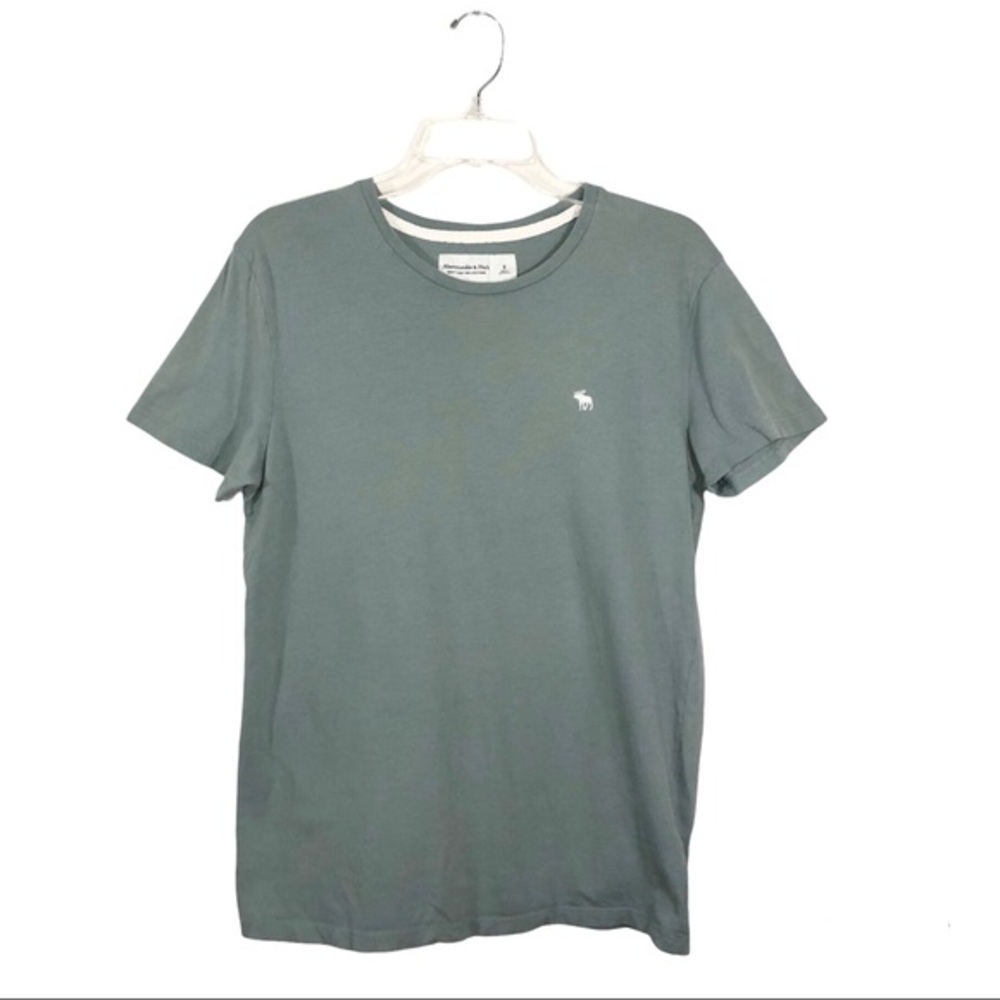 Abercrombie And Fitch 💯 % Cotton Soft A & F Collection Green T-shirt S